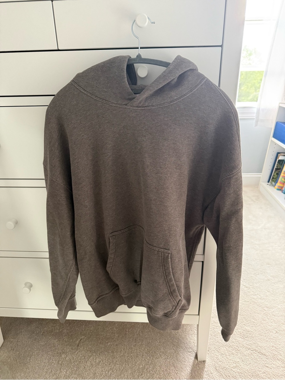 Abercrombie & Fitch Chocolate Brown Hooded Sweatshirt